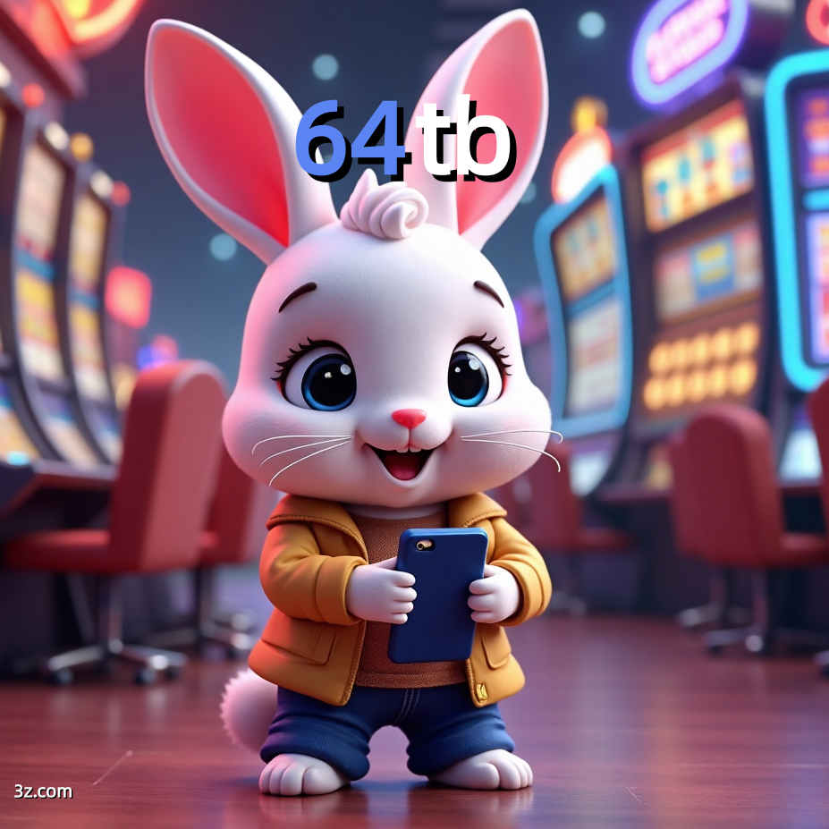 Imagem promocional da 64tb mostrando a plataforma e suas vantagens